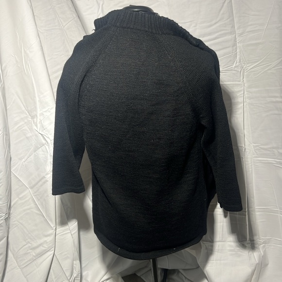 Vintage woman’s black wool jacket - Picture 3 of 4